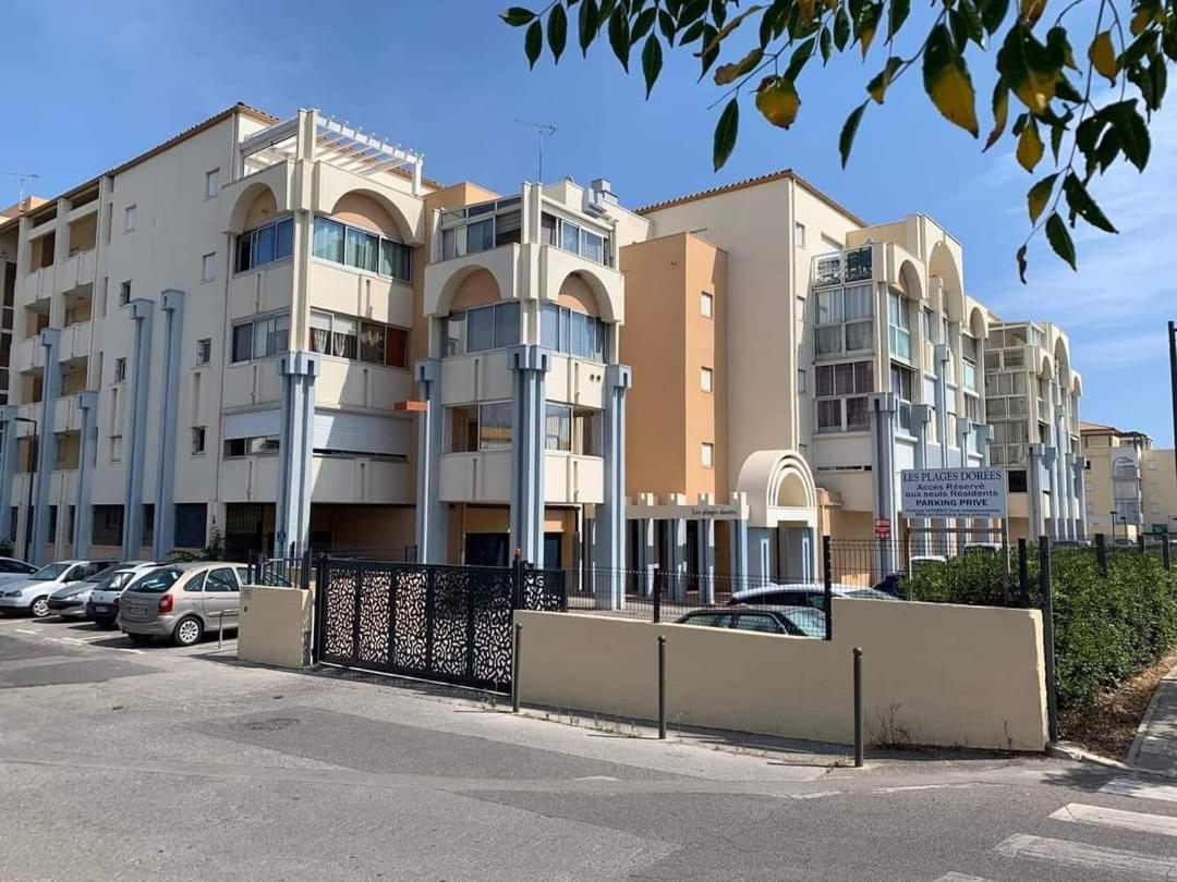 Charmant T2 Les Plages Dorees Vue Mer + Parking Sète Exterior foto
